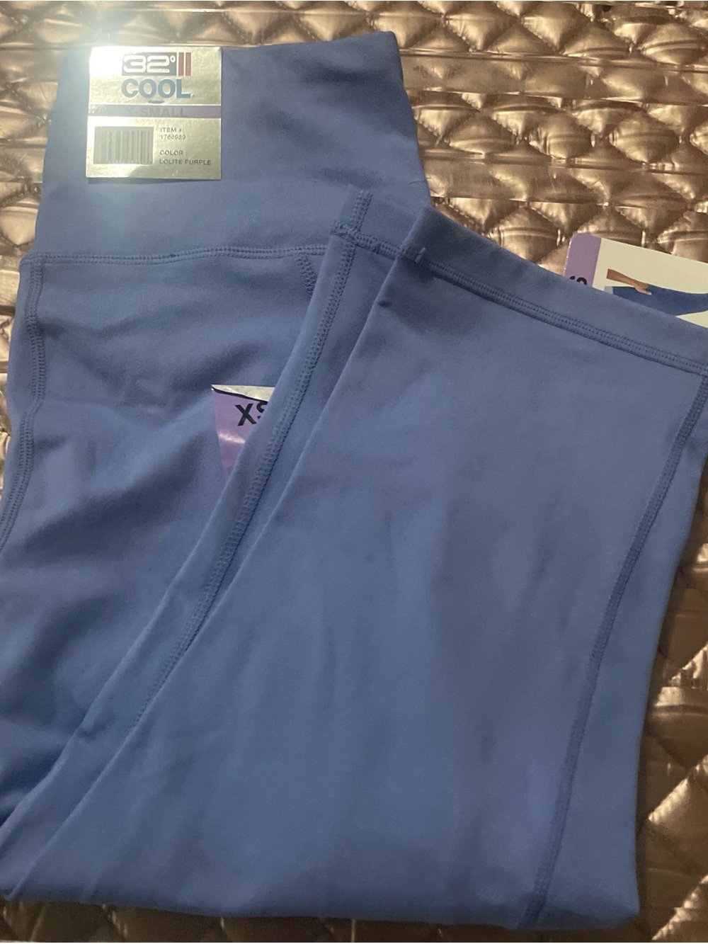 32° Cool Blue Athletic Leggings